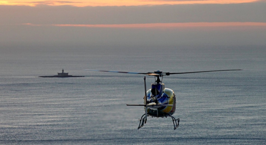 Helicopter Tagus River Lisbon