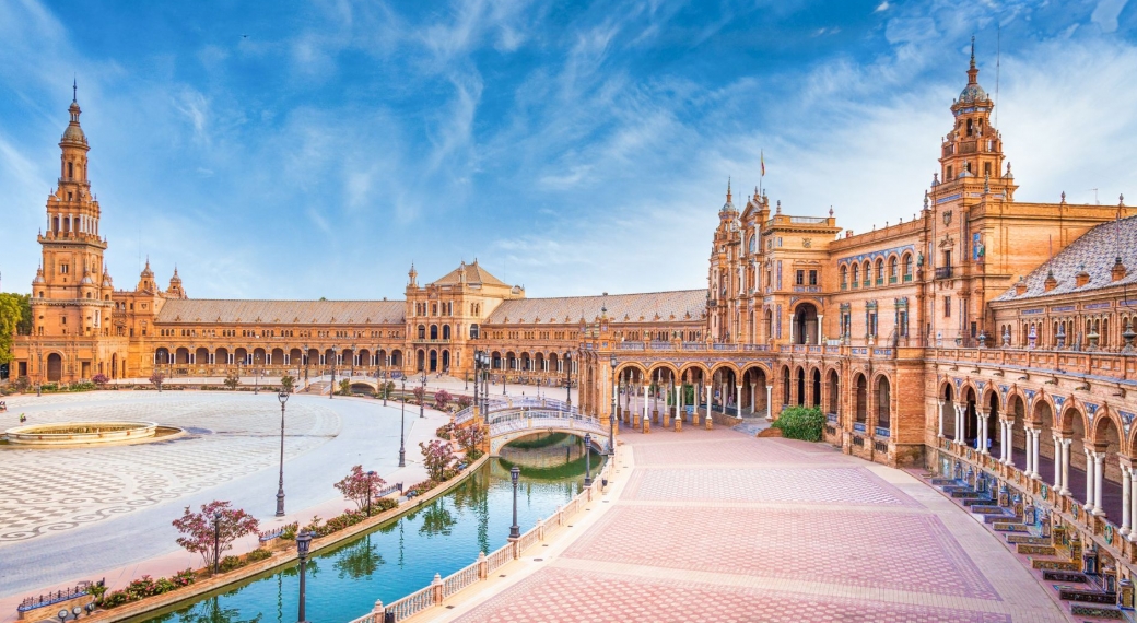 Spain Square in Seville, Spain