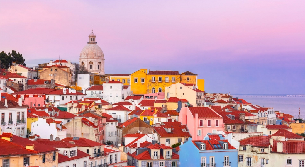 Alfama Sunset - Lisbon